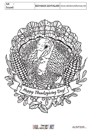 Mandala boyama sayfaları